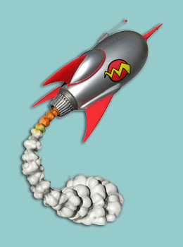 Cool Rockets by Jeff Brewer